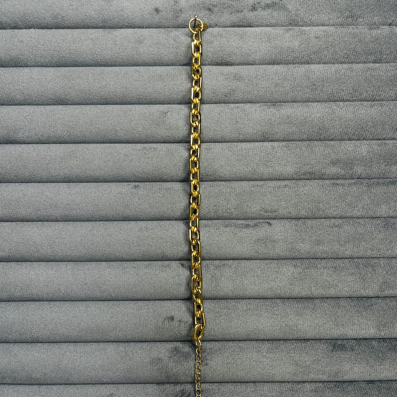 SAAT868 GOLD-PLATED LINK CHAIN (UNISEX)