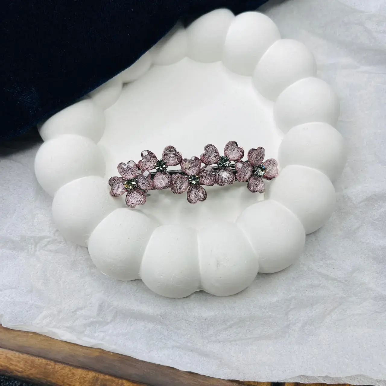 SAHC221 KOREAN CRYSTAL HAIR CLIP
